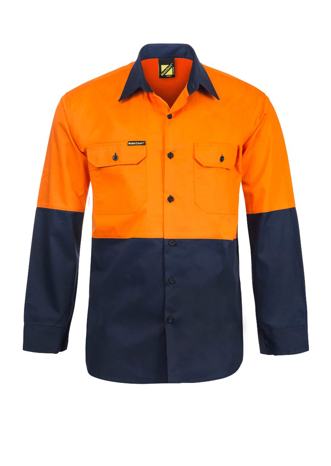 Workcraft WS4247 Lightweight Hi Vis Cotton Drill Shirt