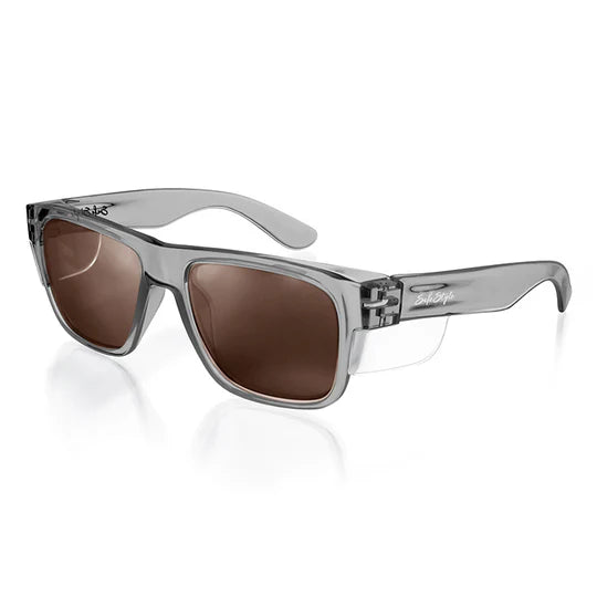 Safe Style - Fusions Graphite Frame Brown Polarised Lens