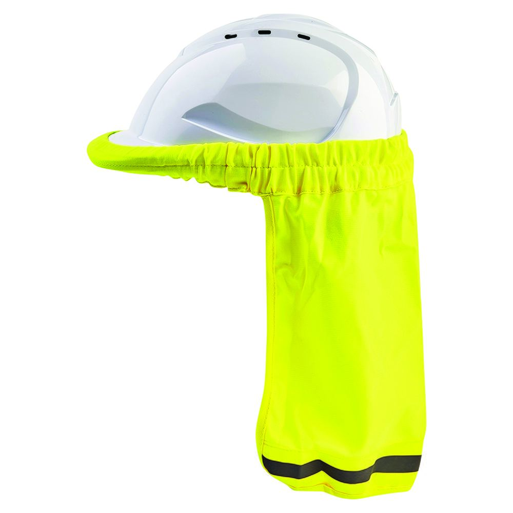 Hard Hat Neck Sun Shade – Fluro Yellow (HHNSS)