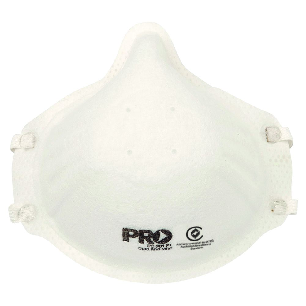 PC301 P1 Respirator – No Valve (Box of 20 Masks)