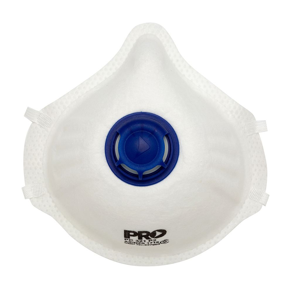 PC321 Respirator P2 with Valve – Box of 12 Masks