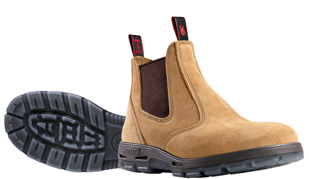 Redback E/S "Bobcat" Safety Boot – Banana Suede