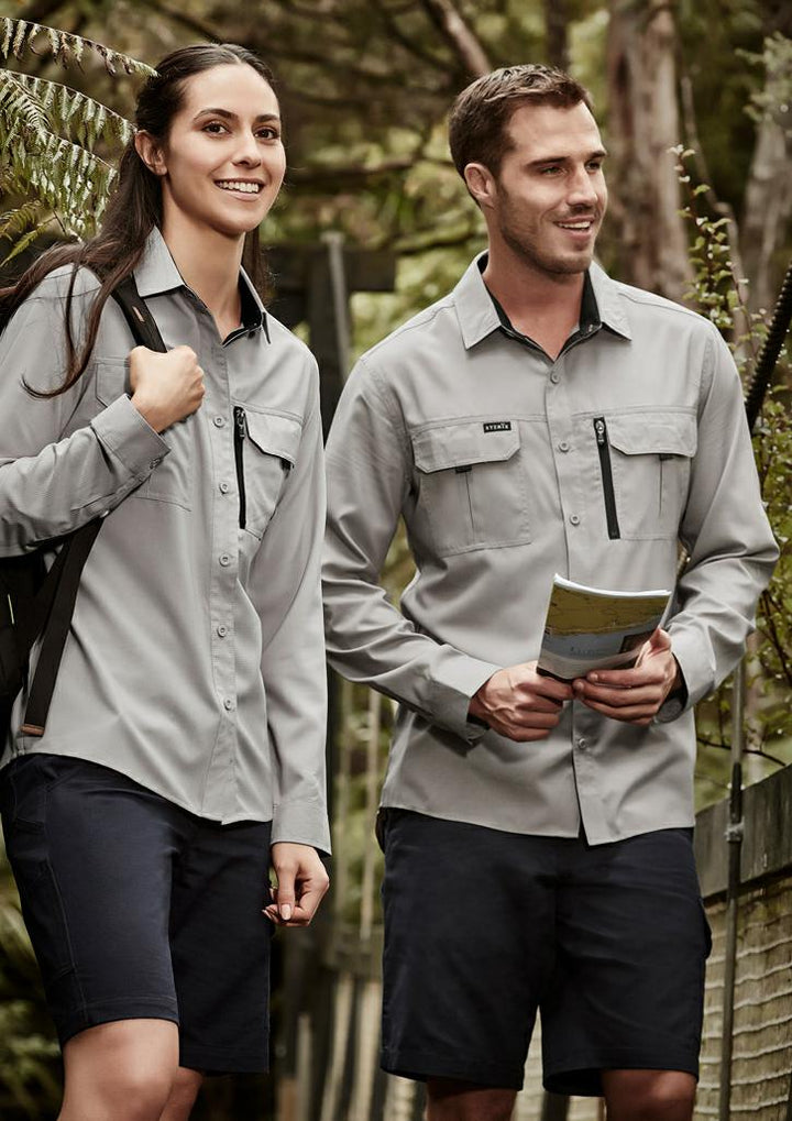 Syzmik-ZW460-Mens Outdoor L/S Shirt