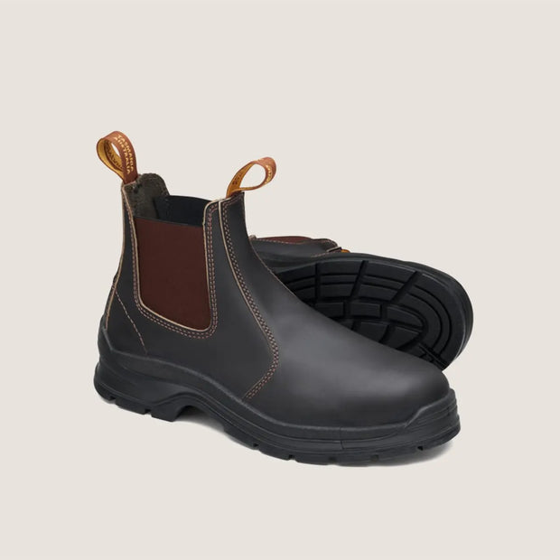 Blundstone -  Elastic Sided Work Boots - Brown - 400