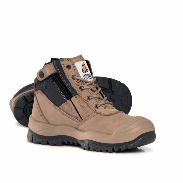 Mongrel Boot – 461 Zipsider Boot with Scuff Cap
