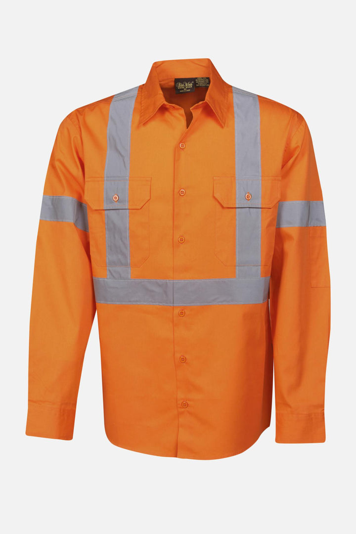 Blue Whale-C95-HIVis Lightweight Rail Shirt