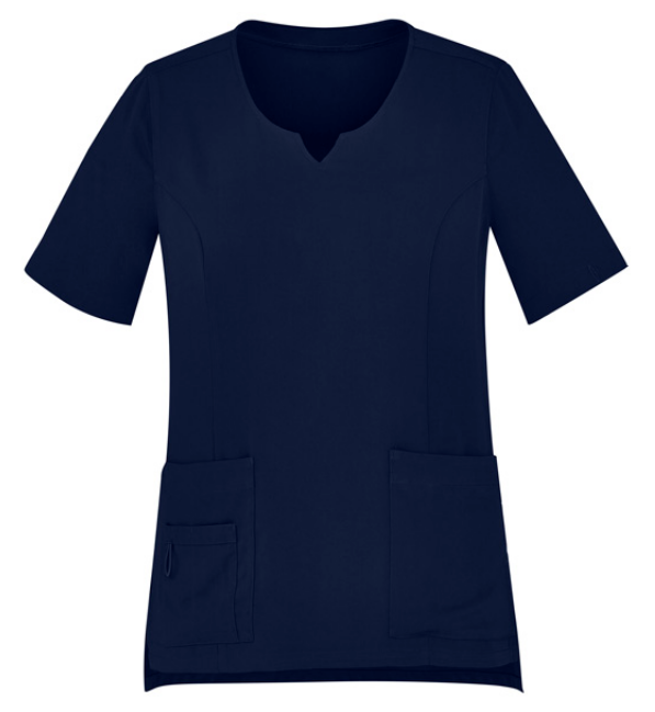 Avery Women’s Round Neck Scrub Top - City Collection