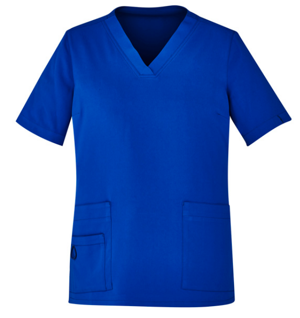 Women’s Avery V-Neck Scrub Top – Biz Care