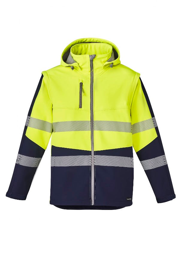 Syzmik ZJ453 Streetworx 2-in-1 Hi Vis Softshell Jacket