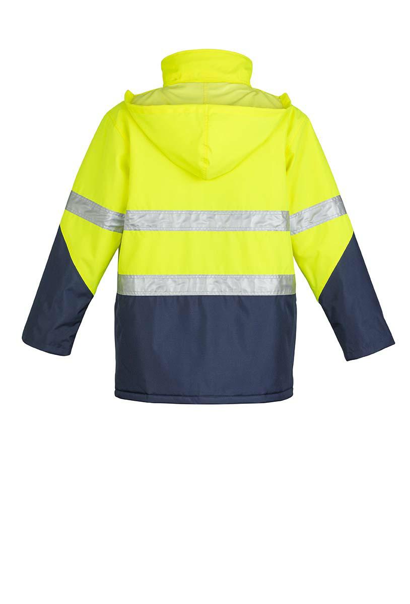 Syzmik-ZJ350-Hi Vis Storm Jacket