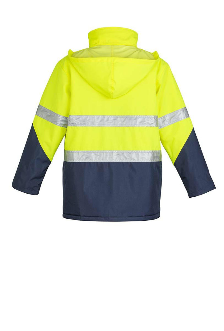 Syzmik-ZJ350-Hi Vis Storm Jacket
