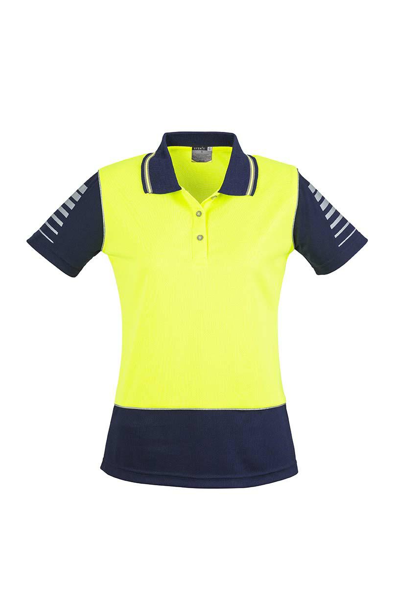 Syzmik-ZHL236-Hi Vis Zone Polo