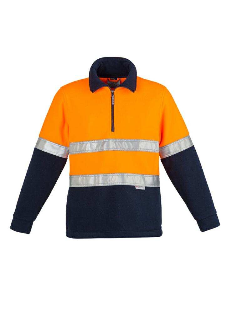 Syzmik-ZT461- Hi Vis Fleece Jumper, Hoop Taped