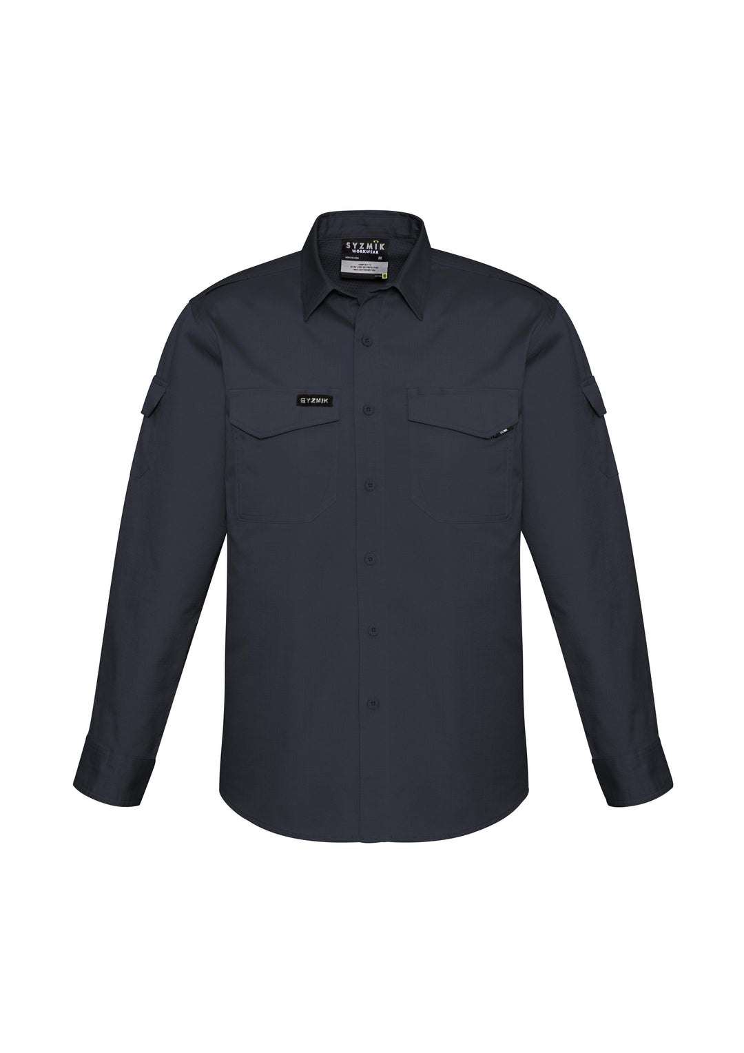 Syzmik-ZW400-Mens Rugged Cooling L/S Shirt