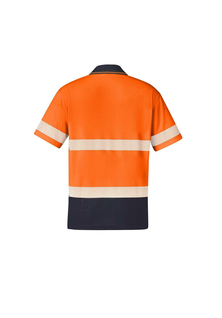 Syzmik-ZH535-HIVis Segmented S/S Polo