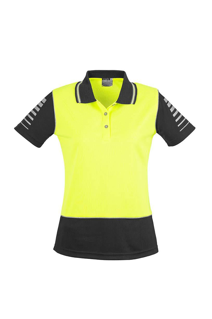 Syzmik-ZHL236-Hi Vis Zone Polo