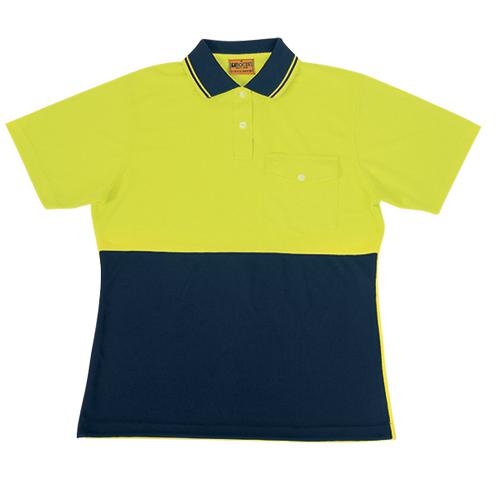 Bocini-SP0692-Ladies HiVis Safety Polo