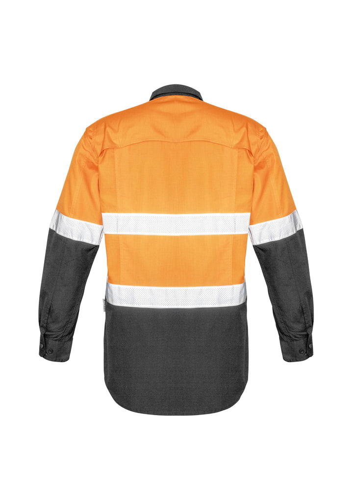 Syzmik-ZW129-HiVis Rugged Cooling Taped Shirt