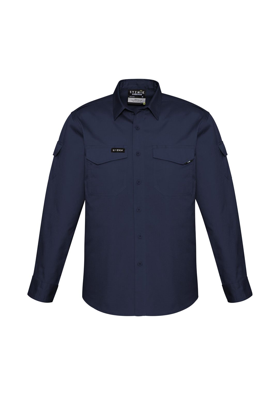 Syzmik-ZW400-Mens Rugged Cooling L/S Shirt