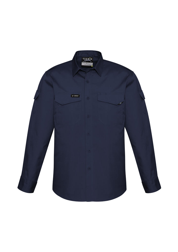 Syzmik-ZW400-Mens Rugged Cooling L/S Shirt