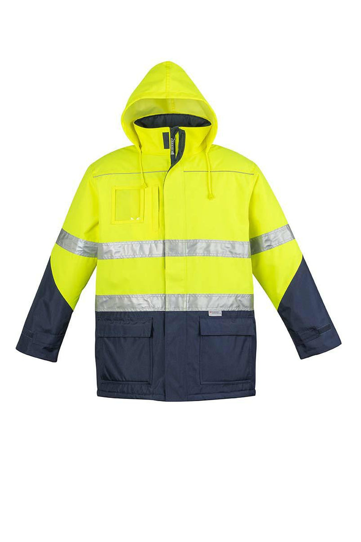 Syzmik-ZJ350-Hi Vis Storm Jacket