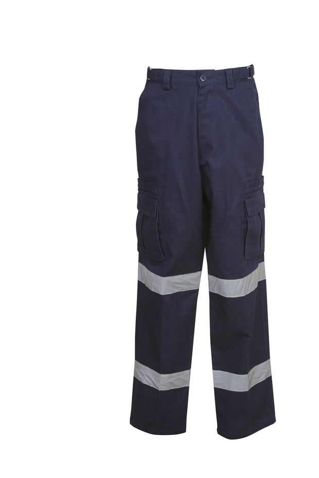 Blue Whale-W93-Cargo Pants with Reflective Tape