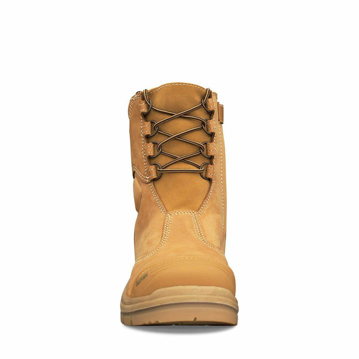 200mm Hi-Leg Wheat Zip Sided Boot