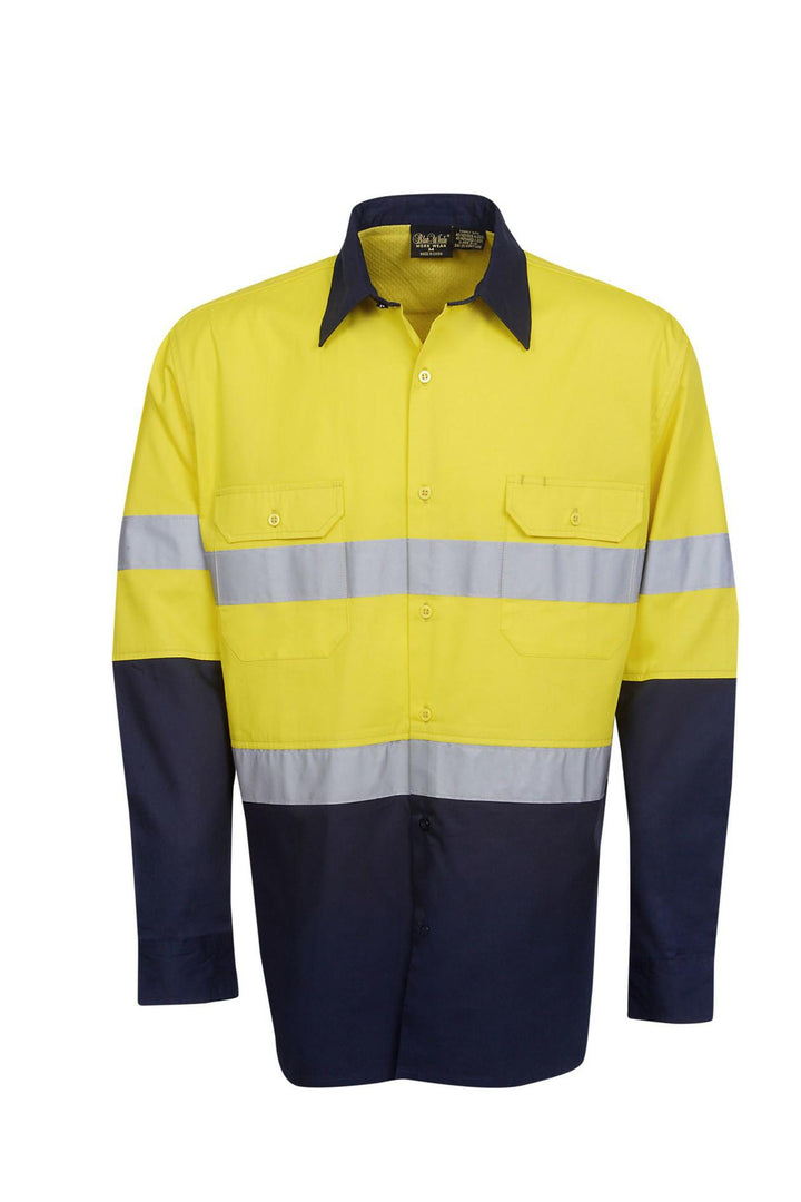 Blue Whale C91 Hi-Vis Drill Shirt Day/Night Long Sleeve