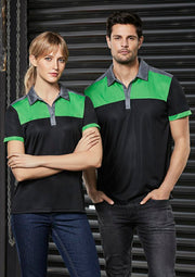 Biz Collection-P500LS-Charger Ladies S/S Polo
