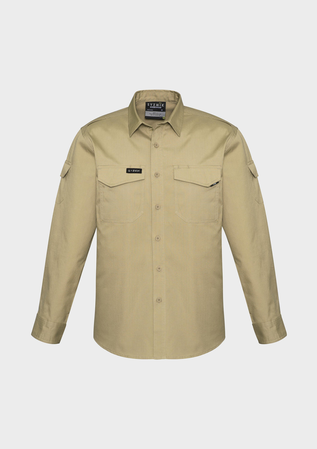 Syzmik-ZW400-Mens Rugged Cooling L/S Shirt