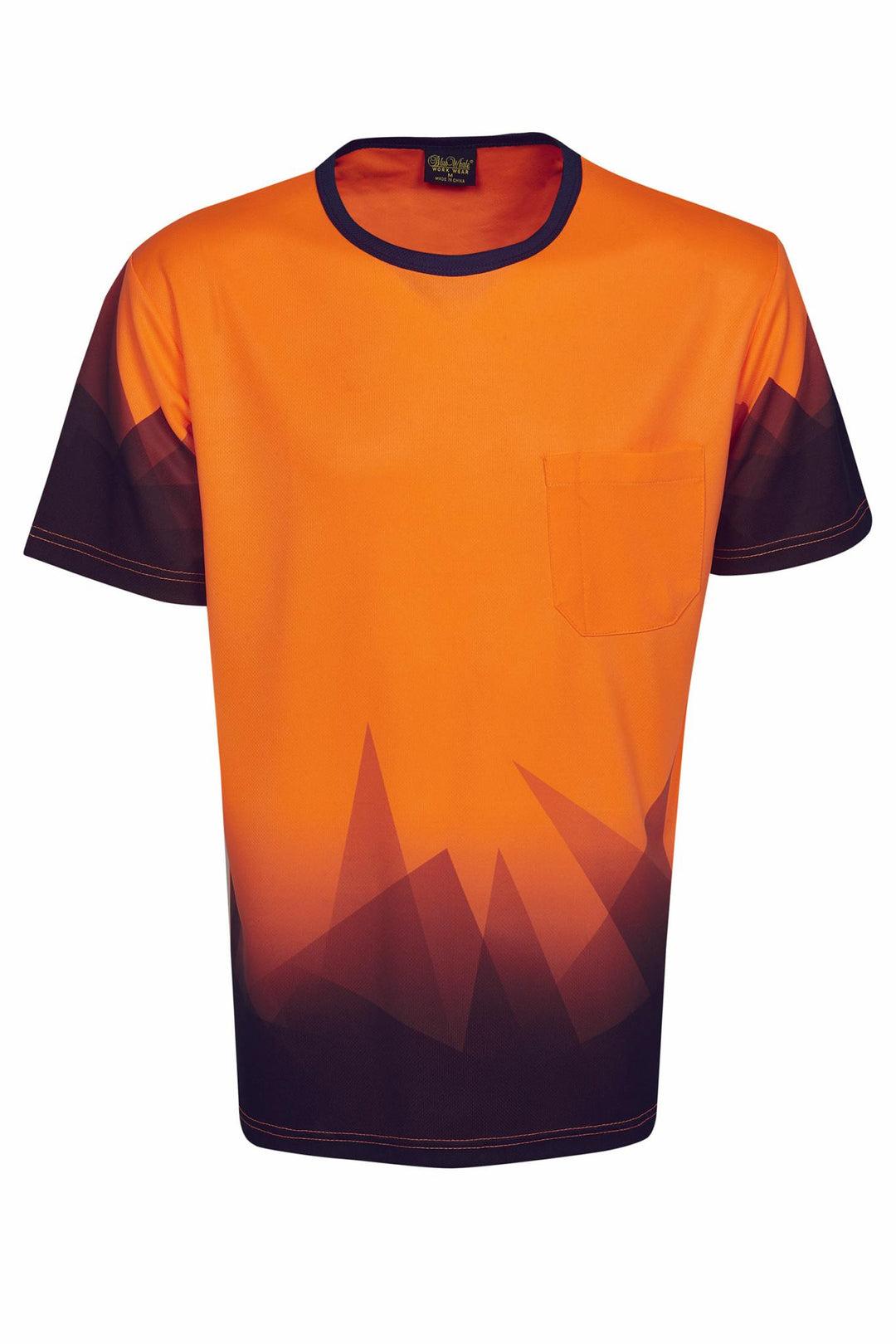 BW-T85-Hi Vis Sublimation T Shirt