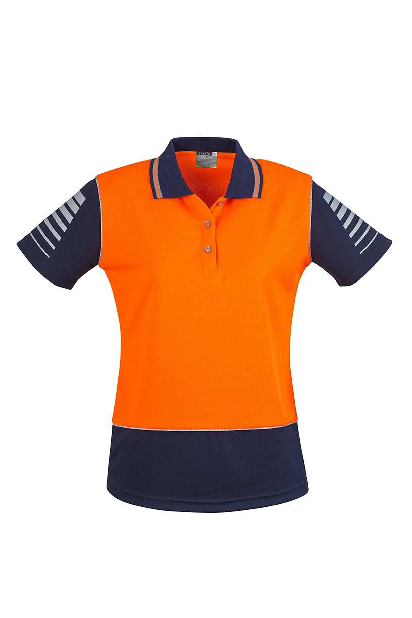Syzmik-ZHL236-Hi Vis Zone Polo