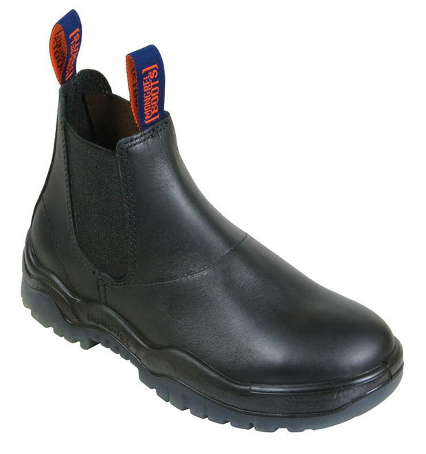Mongrel Boots-240020-Black Kip Elastic Side Boot