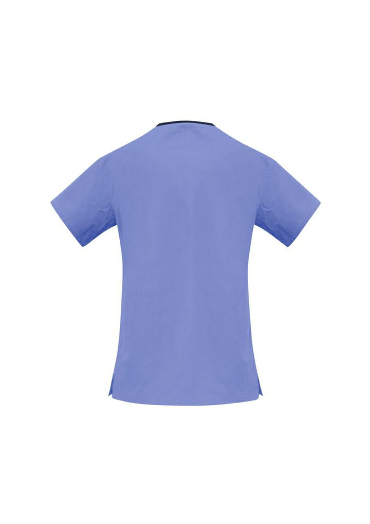 Biz Collection-H10722-Ladies X'ver Contrast Top