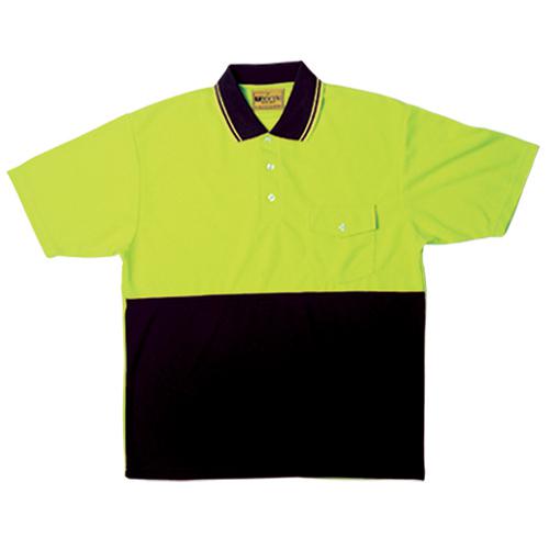 Bocini-SP0427-Hi Vis Short Sleeve Safety Polo