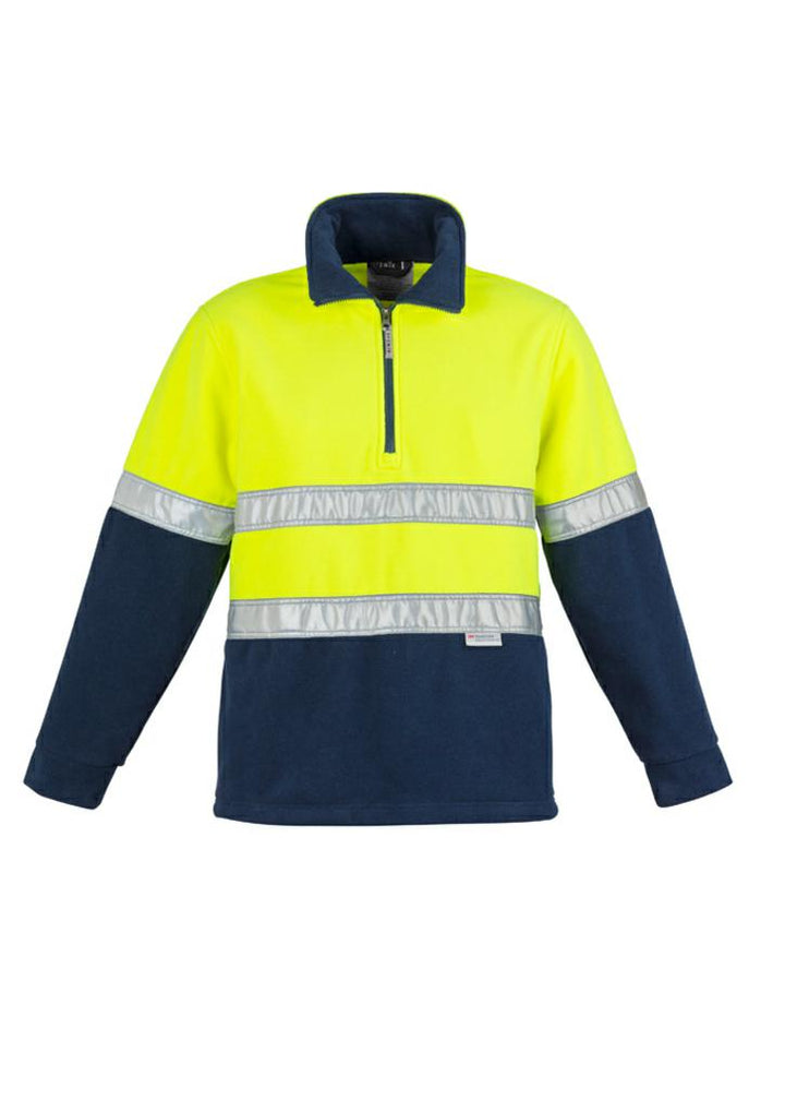 Syzmik-ZT461- Hi Vis Fleece Jumper, Hoop Taped