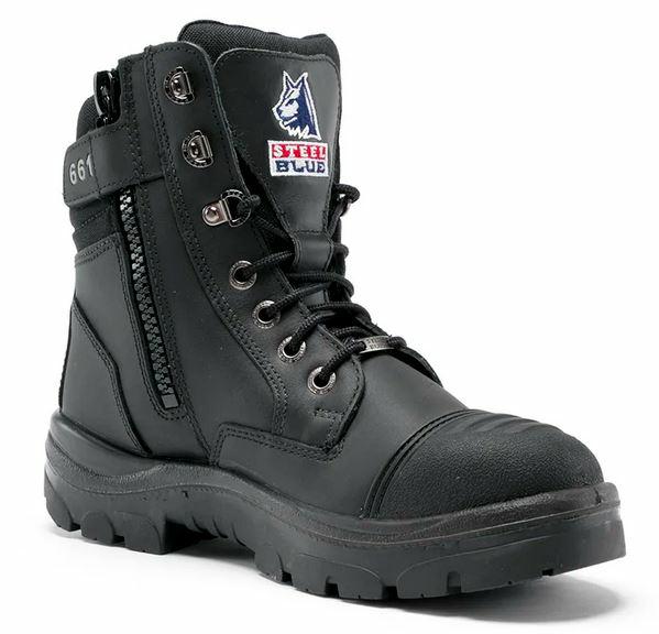 Steel Blue-312661-Southern Cross Zip-TPU-Scuff Cap