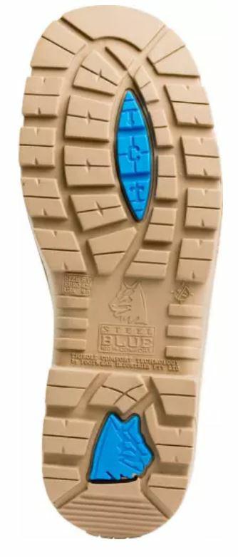 Steel Blue-312658-Parkes Zip-TPU Outsole-scuff Cap