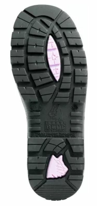 Steel Blue-512701-Ladies Hobart-TPU Outsole