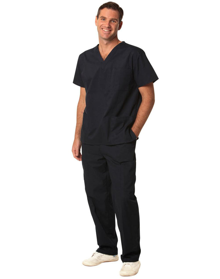 Benchmark-M7630-Unisex S/S Scrub Top