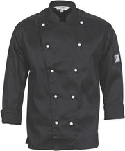 DNC-1106-Three Way Ventilated L/S Chef Jacket